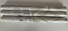 Lot of 3 Nuwallpape Peel Stick Wallpaper, Green Plants Boho