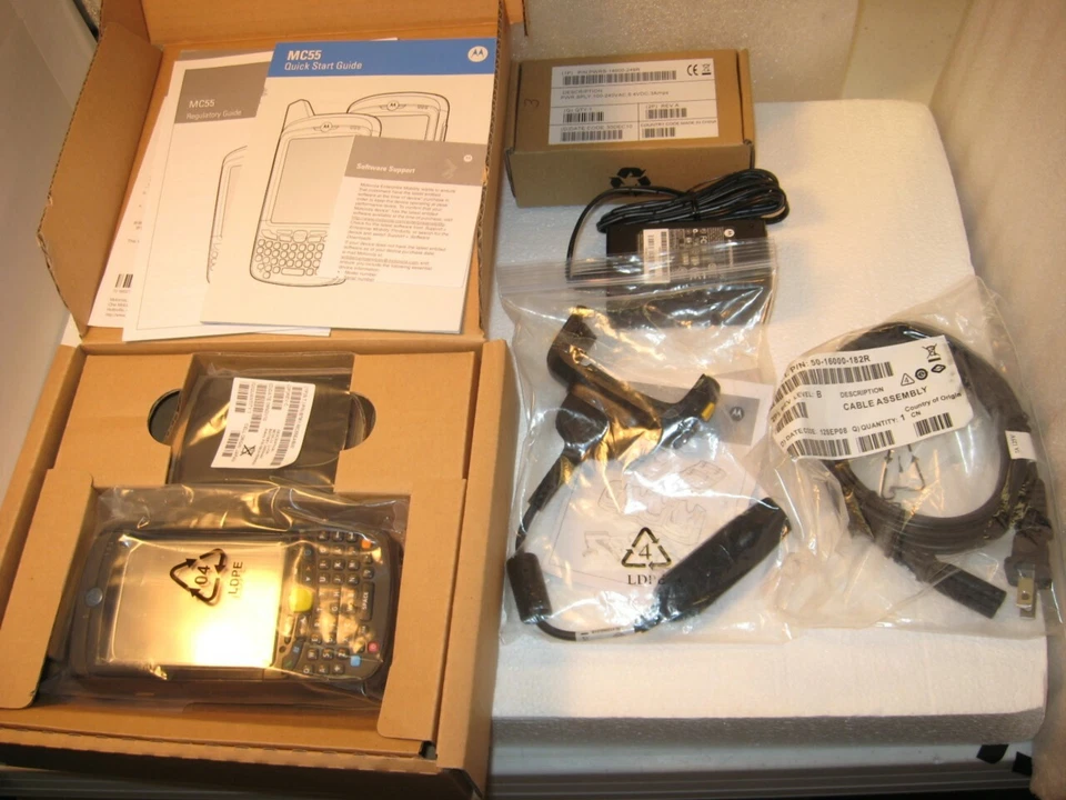 *NEW* SYMBOL MOTOROLA MC5590-PU0DUQQA7WR 1D BARCODE *NO CAMERA* QWERTY WIFI MC55 - Image 3 of 4