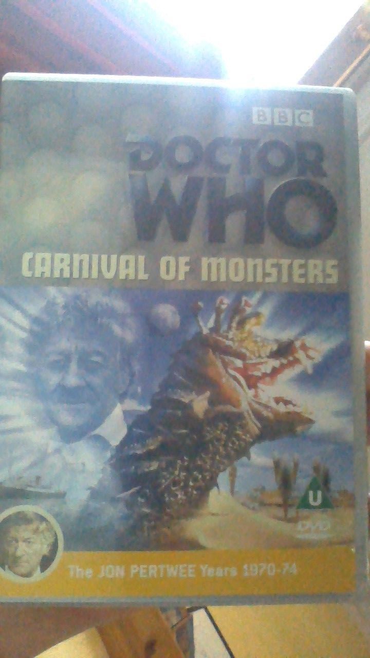 Doctor Who - Carnival of Monsters DVD  Jon Pertwee with BBC RARE BBC SILVER CASE