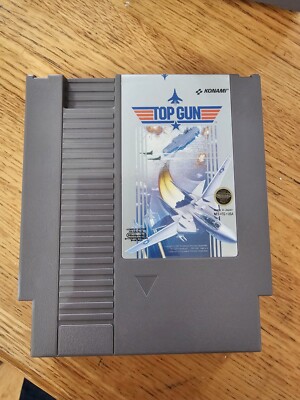 Top Gun (Nintendo Entertainment System, 1987) NES Cart Only. Tested!!!