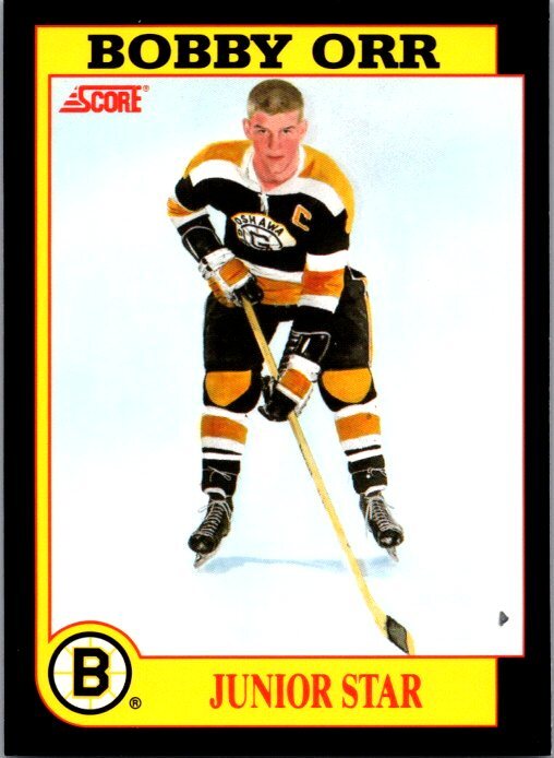 1991-92 Score Canadian English #NNO Bobby Orr Junior Star