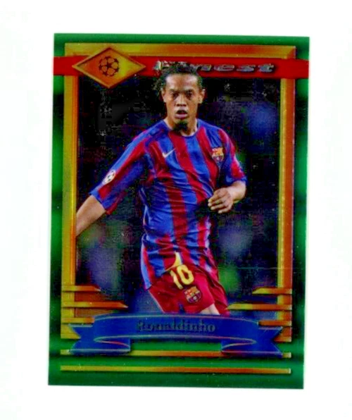 2022-23 Topps Finest Flashbacks UEFA Ronaldinho #99 for sale | eBay
