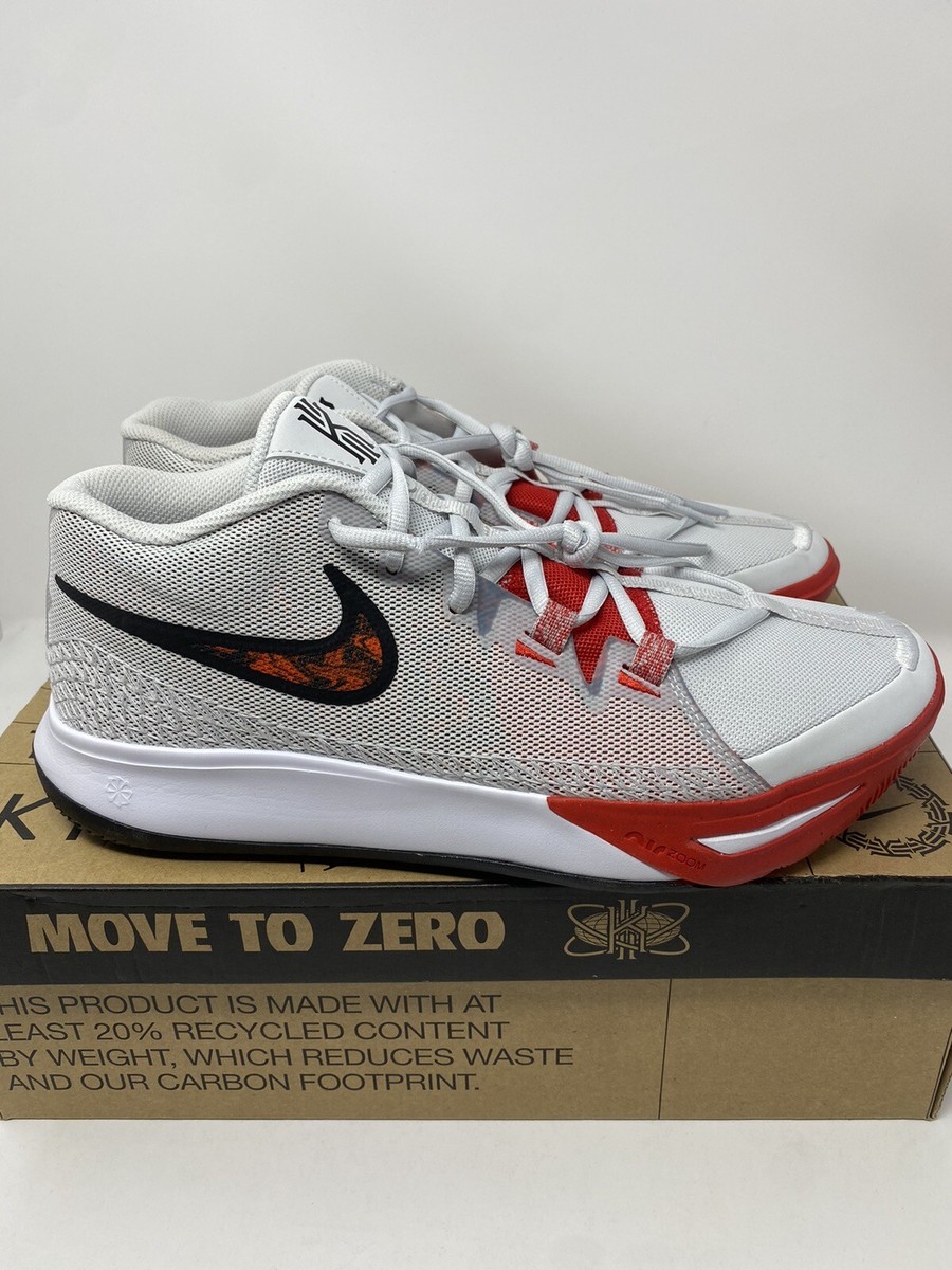 Nike Kyrie Flytrap Grey Red Men's Size 13 Basketball Shoes DM1125-002 New