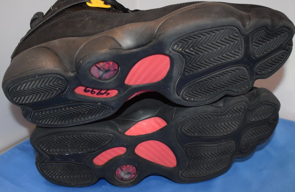 Mens Nike Air Jordan 6 Rings Black Red Sulfur Size 10.5  display picture 1