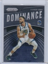 2019-20 Panini Prizm Dominance #24 Stephen Curry Insert Free Shipping READ!!