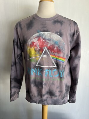 PINK FLOYD (2020) Official ''Dark Side of the Moon'' Tie Dye Sweatshirt Size Small