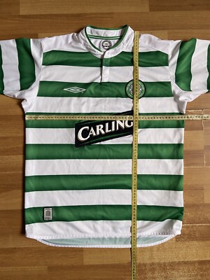 CELTIC 2003 2004 HOME FOOTBALL SHIRT SOCCER JERSEY UMBRO sz