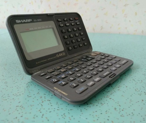 Organizador electrónico Sharp ZQ-3200 64kb para piezas o reparación - Imagen 3 de 8