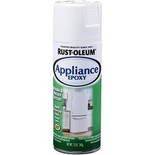Rust-Oleum 7881830-6PK Specialty Appliance Epoxy Spray Paint, White, 72 Ounce