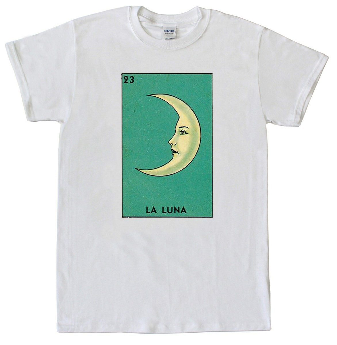 La Luna Tarot Card Vintage The Moon Tarot Card T-Shirt La Luna Tarot Card Vintage The Moon Tarot Card T-Shirt