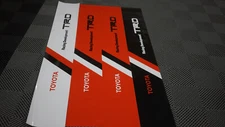 Racing TRD Toyota Windshield Banner Sticker Universal JDM Sun Strip Visor Car