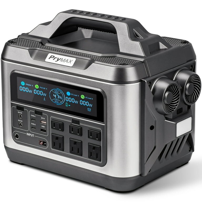PryMAX Portable Power Station 1200W 1110Wh 300000mAh, Peak 2600W Outdoor...