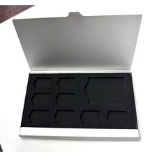 SD Micro Adapter Aluminum Case 8 slot Adapter
