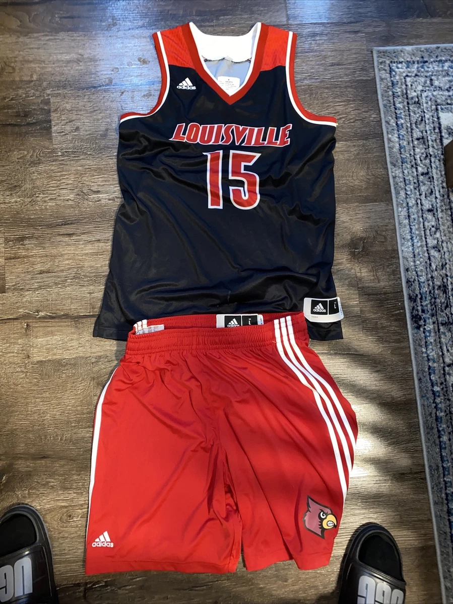 LOUISVILLE CARDINALS Basketball Uniform NEW W/Tags ADIDAS Official