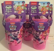 Playtex 360 Stage 2 Paw Patrol 10oz Spill Proof Spoutless Cup Lot Of 5