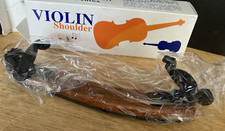 Violin Shoulder Rest Adjustable Both Sides Brand New In Box In Sealed Cellophane
