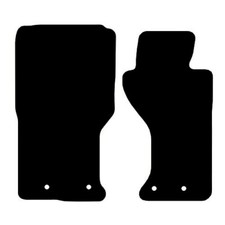 FITS MAZDA MX5 (MK4) 2015 & ONWARDS TAILORED BLACK CAR FLOOR MATS (4 CLIPS)