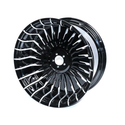 Hoprousa 18x8.5 Razor Front Wheel for 2018+ Harley Fatboy Breakout Tubeless