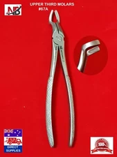 #67A DENTAL EXTRACTING EXTRACTION FORCEPS,UPPER THIRD MOLARS 67A,SERRATED HANDLE