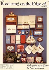 Bordering on the Edge Of Col I Cross Stitch Book - Graph-It Arts B3 OOP - 1986