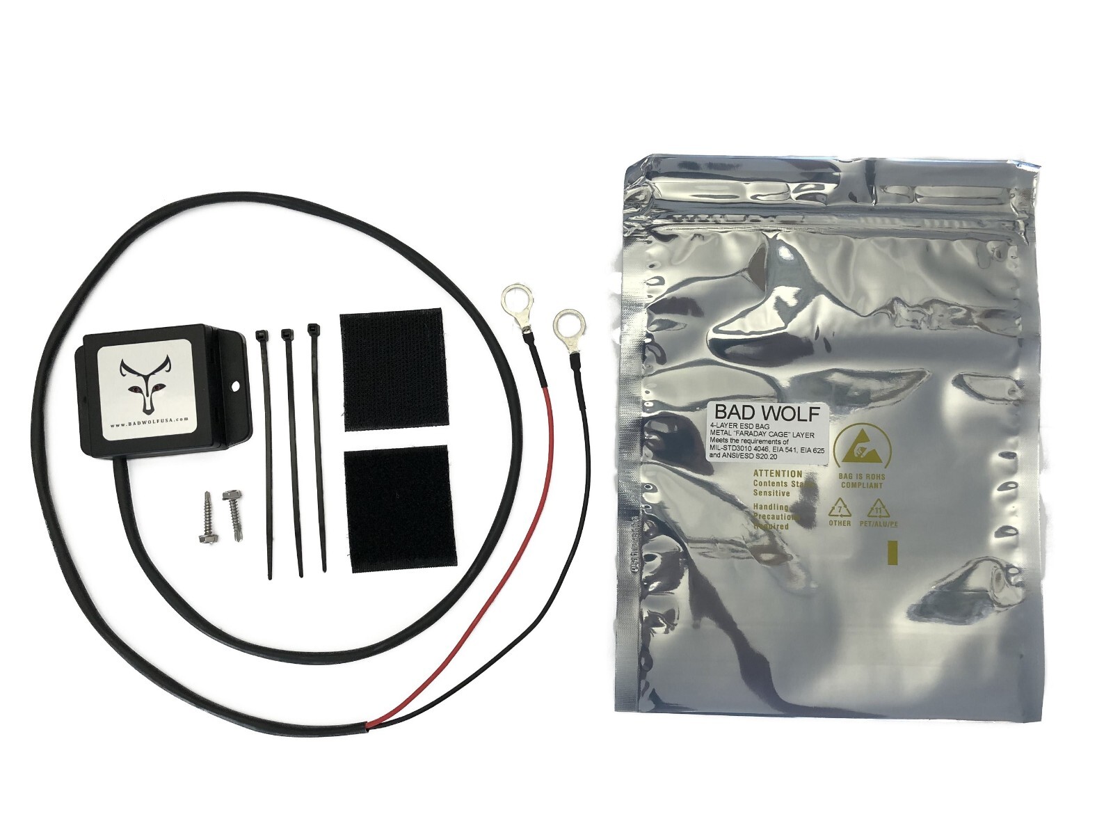 Bad Wolf Mini EMP Defender Vehicle Surge Protection 12V DC car