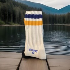 Vintage Spalding 15  Length Tube Sock