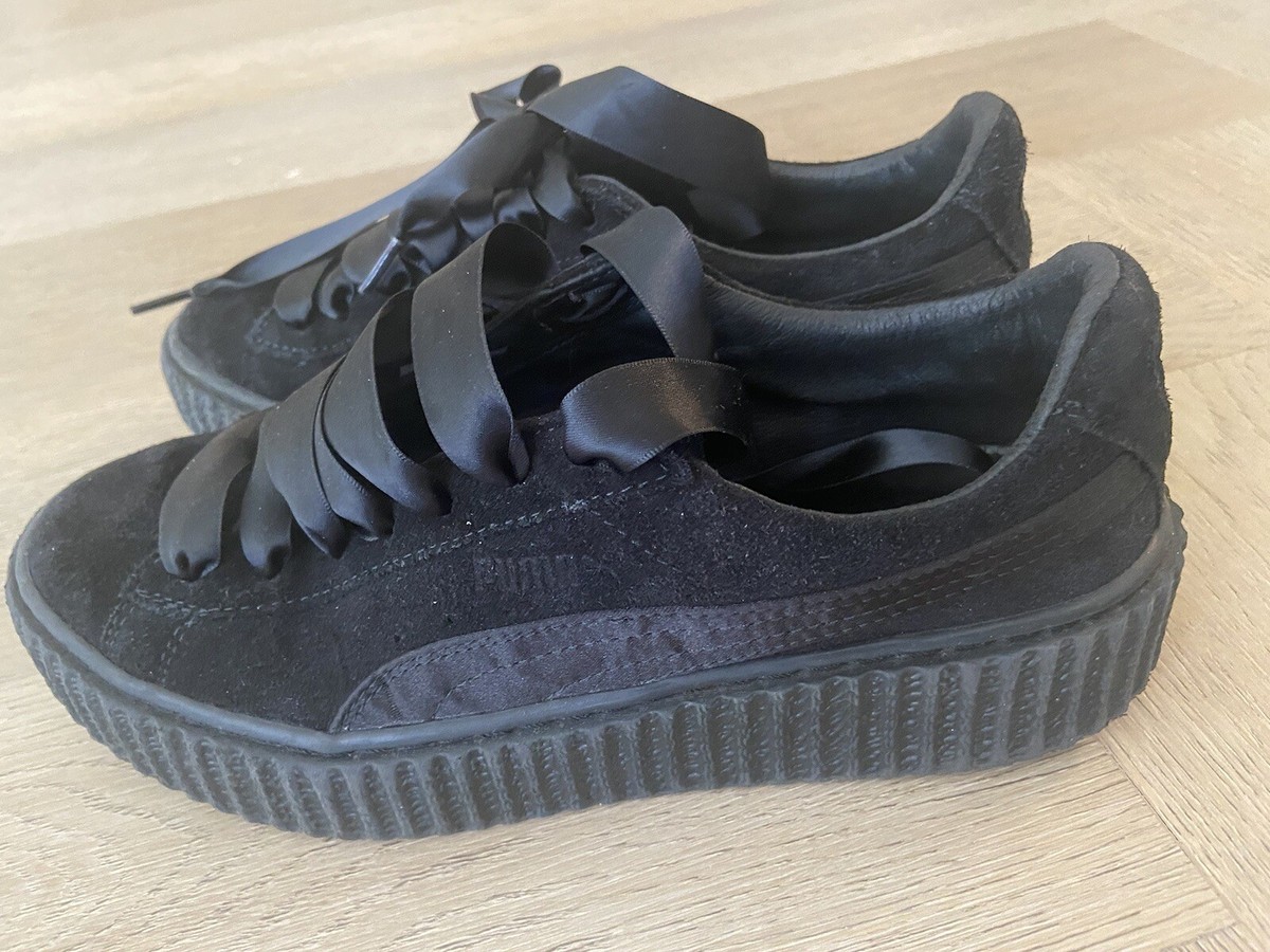 Puma Fenty Puma Black Velvet Sneakers WMNS) PUMA Fenty X Velvet