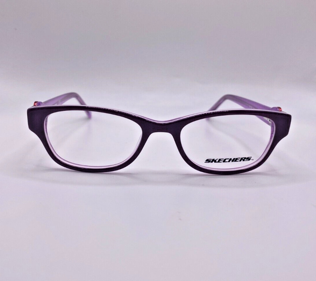 Оптическая оправа для детских очков Skechers SK1586 PK из розовогофиолетового пластика 47-16-130 19090₽