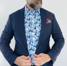 NWT Banana Republic Men's Non Iron Slim Fit Dress Shirt Sea Green SZ M