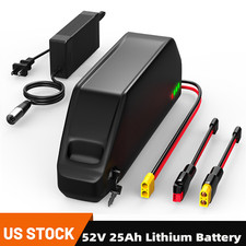 52V 25Ah Lithium Battery Hailong DP-7 Battery 50A BMS for 100W-2400W Charger