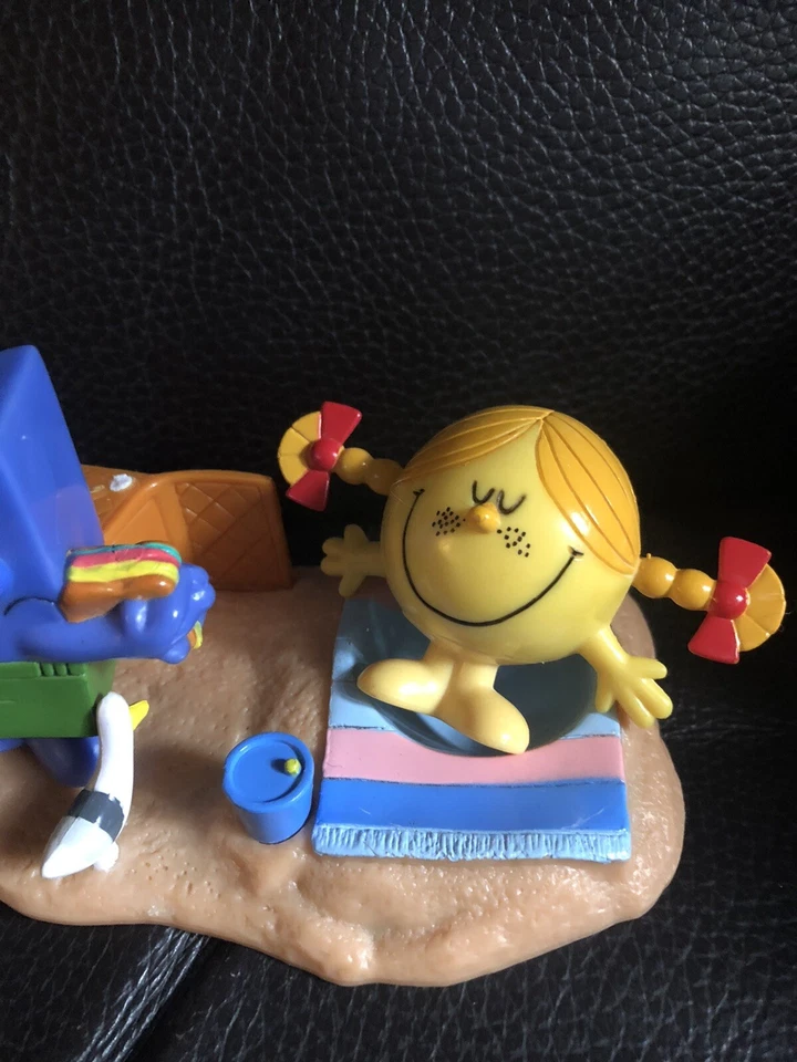 Juego de figuras de juguete de plástico Mr Men Little Miss Fisher-Price Mattel Thiop coleccionable Foto 3 de 4