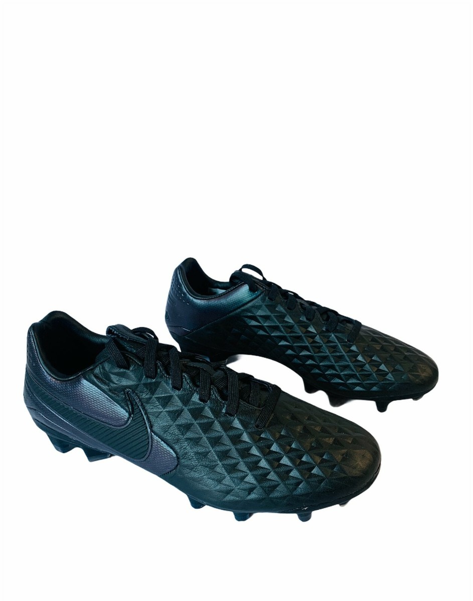 Nike Tiempo Legend 8 Pro FG Black Soccer Cleats AT6133 010  display picture 2