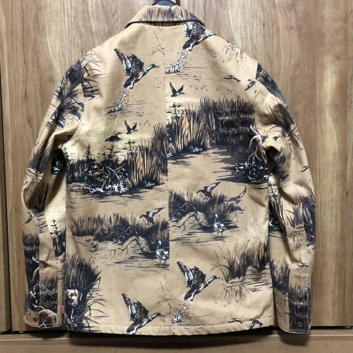 美品 Supreme 12AW Dogs u0026 Ducks Chore Coat-