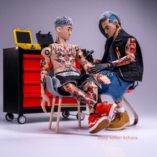 TrickyMan12 Trendy Tattoo Artist 1/6 Modellino mobile da collezione in magazzino