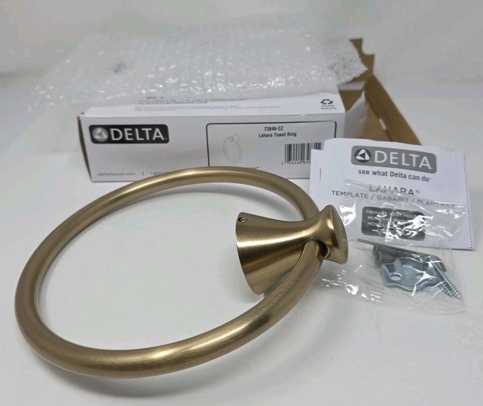 Ring Wall Mounted Champagne Bronze 73846-cz New