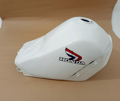 #ad #ad Honda ATC 350X 1986 White Painted Steel Fuel Petrol Gas Tank Fit For $416.50