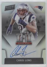 2020 Panini Prizm Super Bowl Signatures Chris Long #SBLI-CL Auto s3g