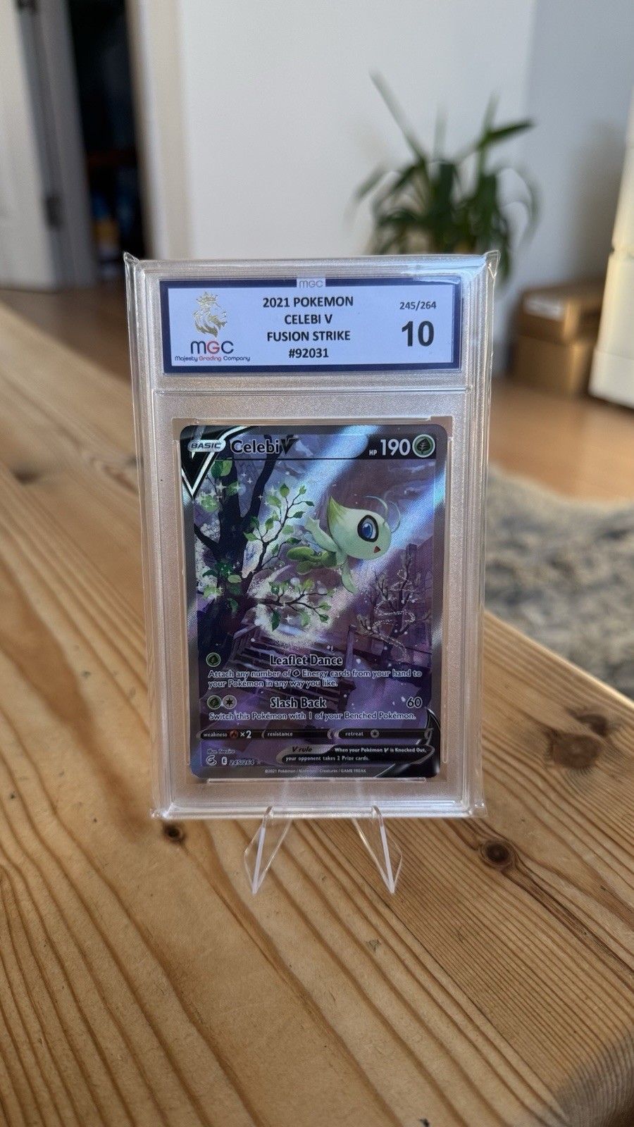 Celebi v Fusion Strike 245/264 Gem Mint 10