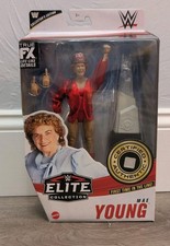 New WWE Mae Young Elite Action Figure with Trophy