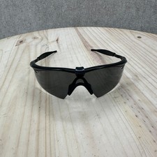 RARE Oakley SI Ballistic M Frame 1.0 Sunglasses OS Black Original Shield Wrap
