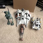 Kenner Star Wars Power of the Force Snowspeeder Vehicle with 3 other vehicles