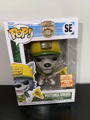 #SE Protomoa Wolves FUNKO POP 2023 Camp Fundays 6500 Piece Limited Edition