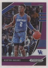2020-21 Panini Prizm Draft Picks Purple Prizm 74/75 Ashton Hagans #39 0q3