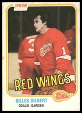 1981-82 O-Pee-Chee #88 Gilles Gilbert Detroit Red Wings