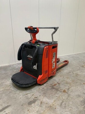 LINDE Elektro  Ameise Niederhubwagen mit Fahrerstand T20AP - G 163