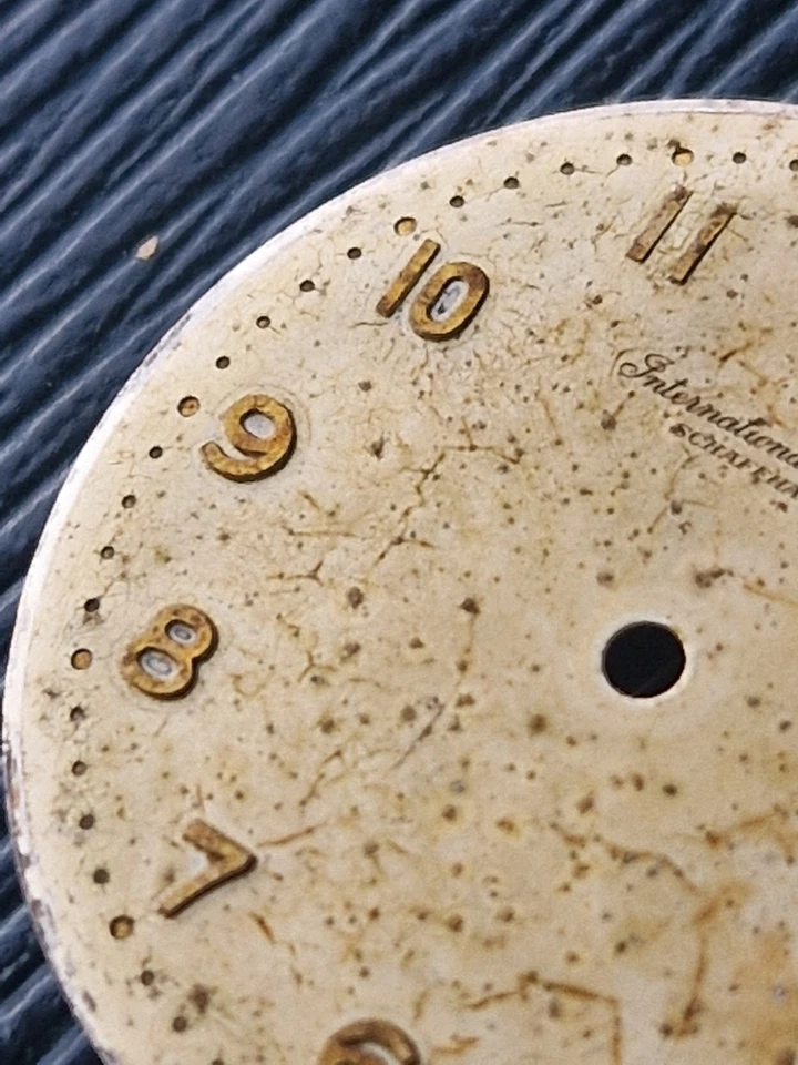 Reloj IWC vintage 30,24 mm esfera 766 JZ, reloj internacional vintage esfera co  Foto 3 de 4