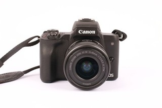 Canon EOS M50 Digital Mirrorless Camera Working w/ Canon 15 45mm