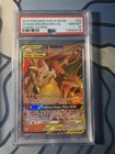 2019 POKEMON SUN & MOON COSMIC ECLIPSE #22 CHARIZARD & BRAIXEN GX PSA 10