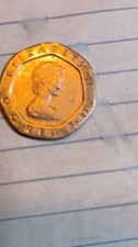 Twenty Pence England Decimal 1984 Queen Elizabeth II Coin Circulated