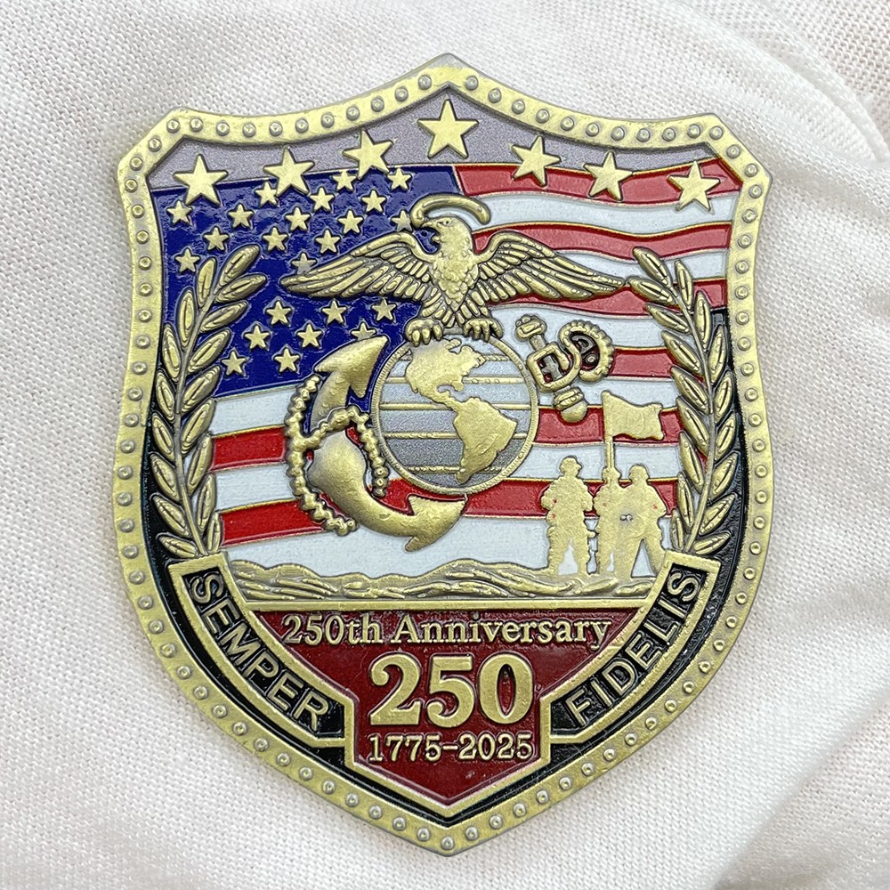 US Navy 250th Anniversary Challenge Coin 1775-2025 Military